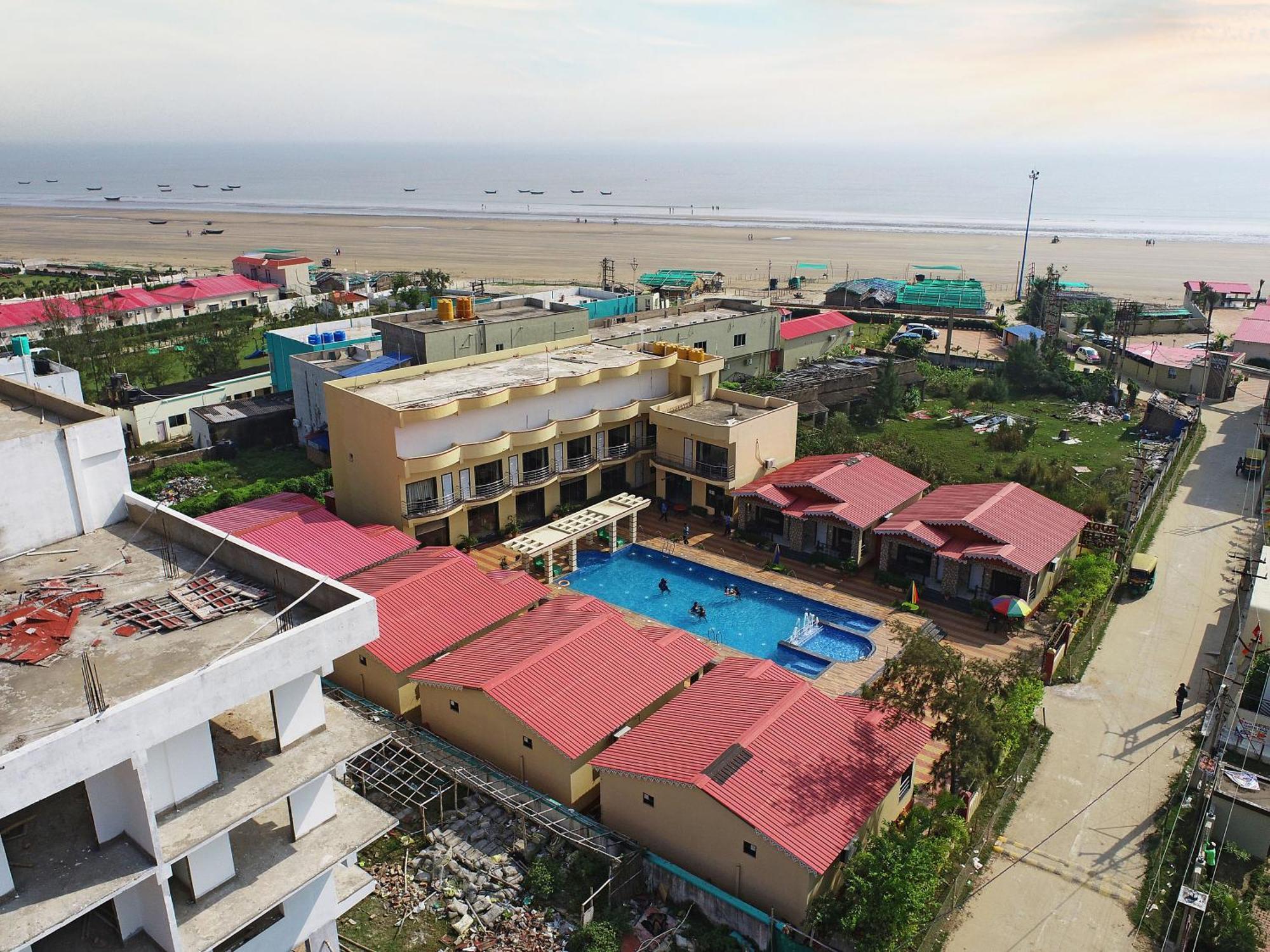 Aqua Blue Resort Private Limited Mandarmani Buitenkant foto